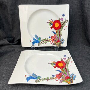 Villeroy & Boch New Wave Acapulco Salad Plates NWT NewWave